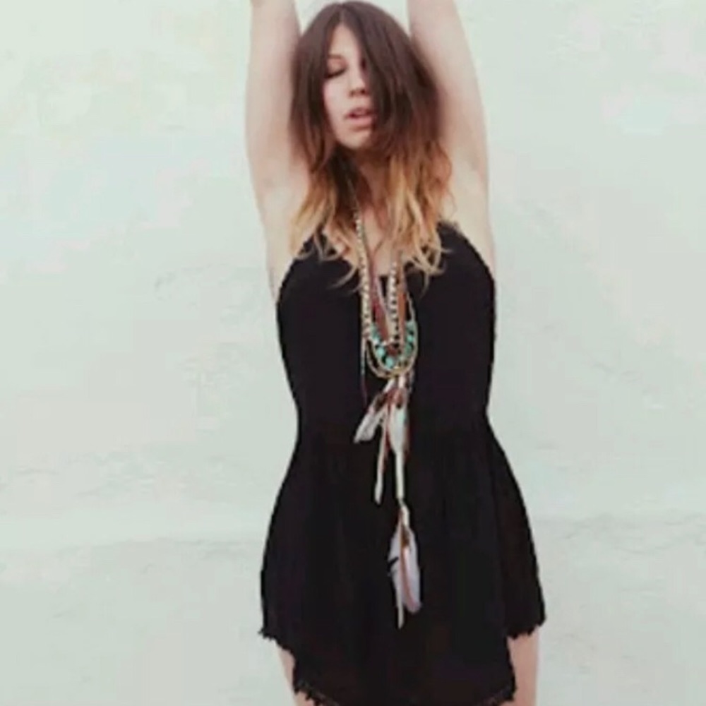 Spell Little Black Fox Dress